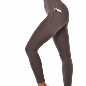 Eljika High-Waist Pocket Leggings Women's Workout Yoga Pants